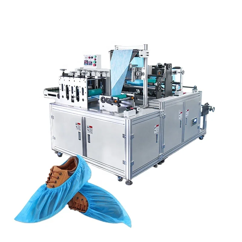 YG Factory Price Shoe Cover Making Machine 100-150PCS One Minute Eco-friendly Automatic Shoe Cover Production Line Manufacturer