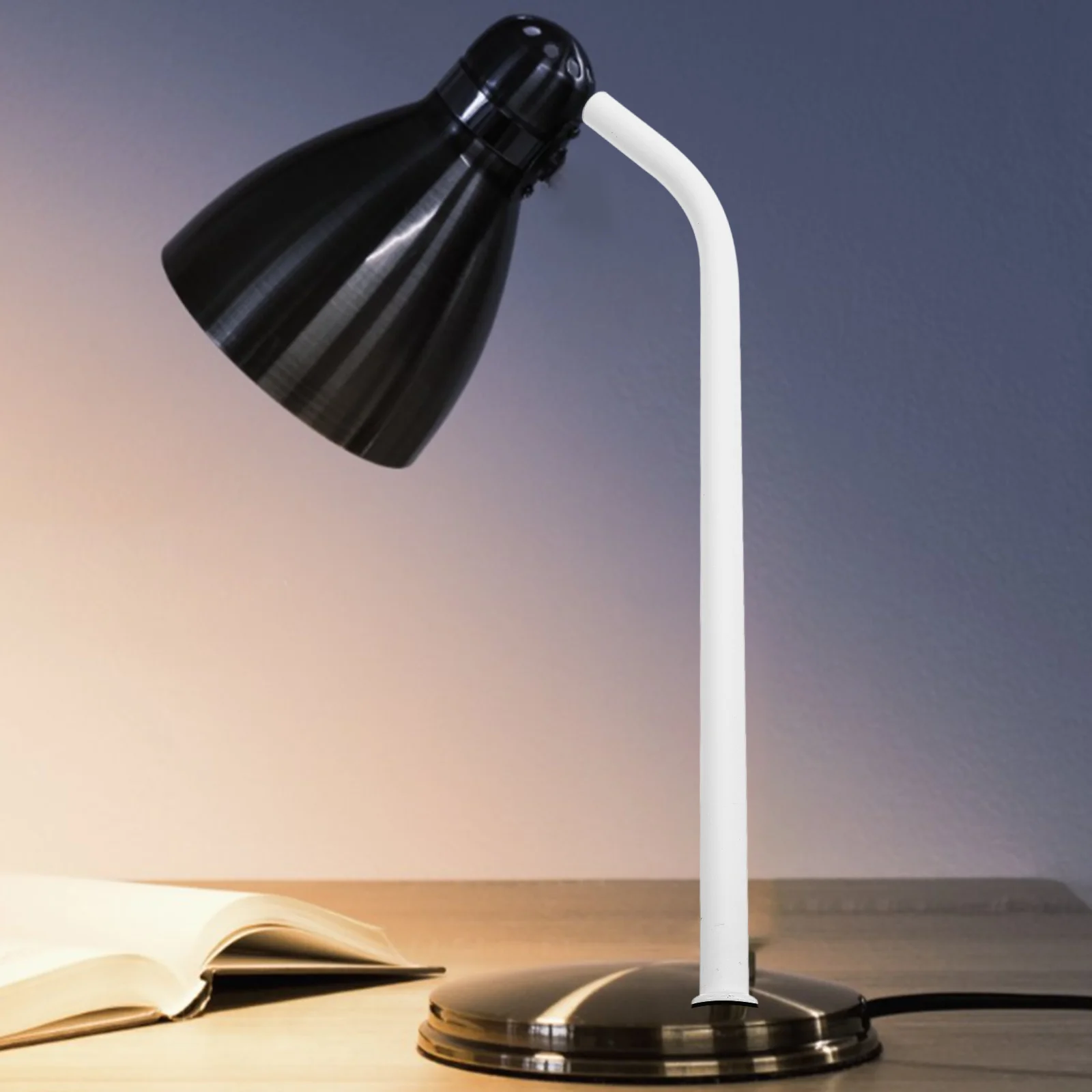 

Table Lamp Curved Stem Durable Iron Replacement Part Lighting Fixture Stem Lamp Repair Accessory Lighting Fixture