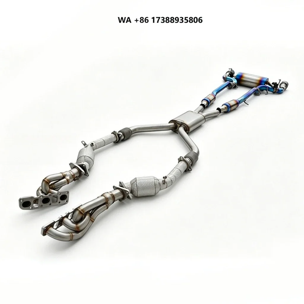 Racing Exhaust System for Infiniti Q50 Q60 3.7 2010-2024 Titanium Alloy Valve Tuning Exhaust, Enhancement Exhaust Car Sound