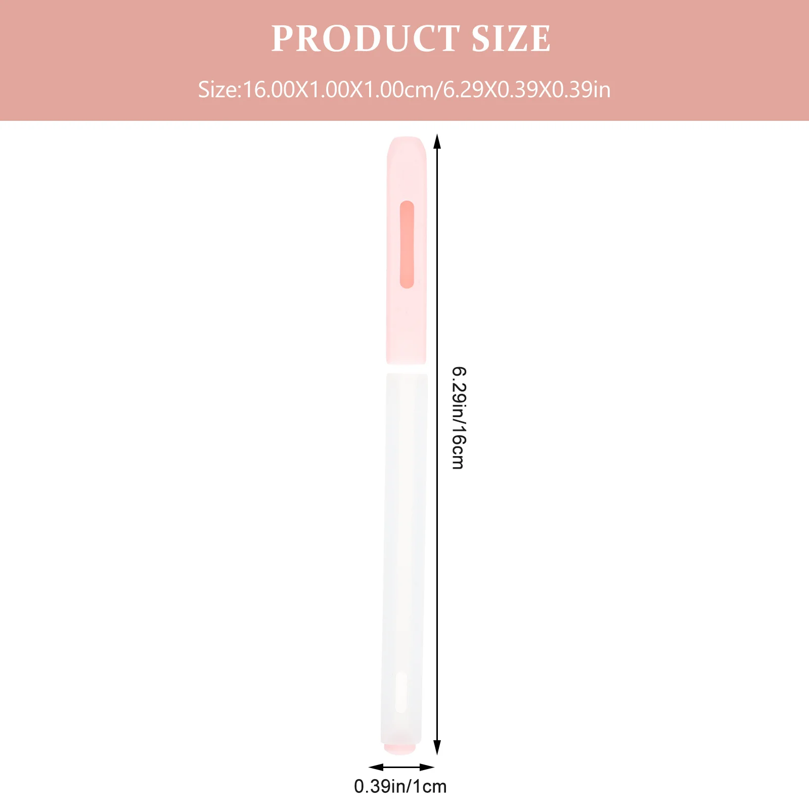 1 قطعة قلم رصاص سيليكون كم شفافة المضادة للانزلاق لقلم الرصاص 2 ستايلس حامل قلم غطاء للحماية ملحق الكمبيوتر اللوحي #4