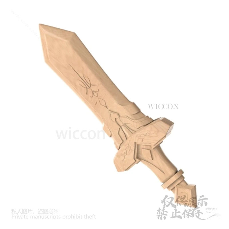 เกมความรักและ Deepspace Xavier Props Little ดาบไม้ Dark Erosion King's Sinking Crown อุปกรณ์เสริมของขวัญปาร์ตี้ฮาโลวีนผู้ใหญ่