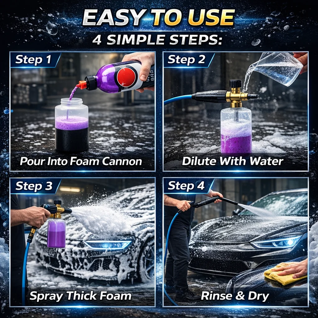 Jabón Ultra Foam para Lavado d - Car Shampoo Ph reseña y precio