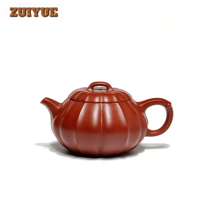 200ml Classic Yixing Purple Clay Teapots Artist Handmade Scoop Pot Raw Ore Zhu Mud Kettle Chinese Zisha Tea Set Teaware Supplies