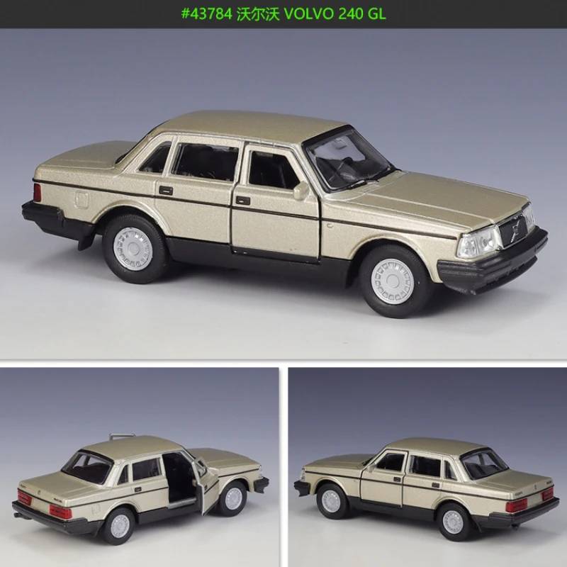 

WELLY 1:36 VOLVO 240 GL High Simulation Diecast Car Metal Alloy Model Car Children's toys collection gifts