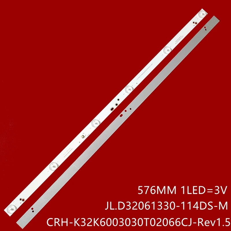 

LED Backlight strip for JL.D32061330-114DS-M CRH-K323030T020665R-Rev1.3 ZX32ZC332M06A2 V1 CN320CN725 LED32G2600 LEDV-32CK600