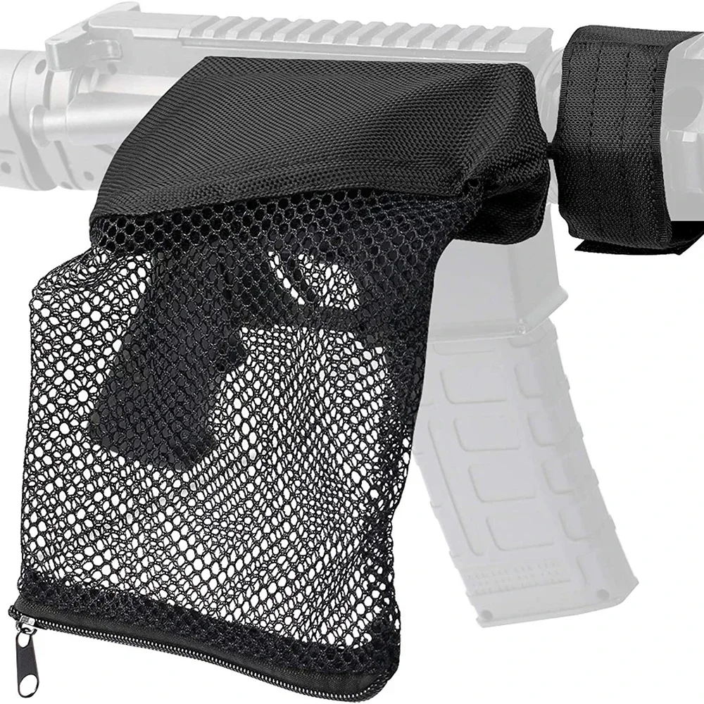 Colector de cartuchos de receptor de carcasa de latón, bolsa trampa de malla de nailon, accesorios para pistola de juguete, estuche de almacenamiento para balas y revistas, bolsa porta munición