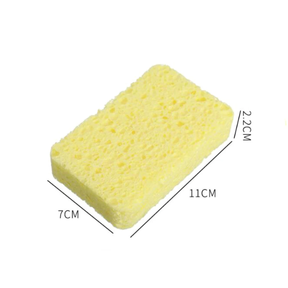Wood Pulp Sponge Innovative Convenient Eco-friendly Durable Versatile Kitchen Dish Cleaner Accessory Kitchen Accessory Reusable