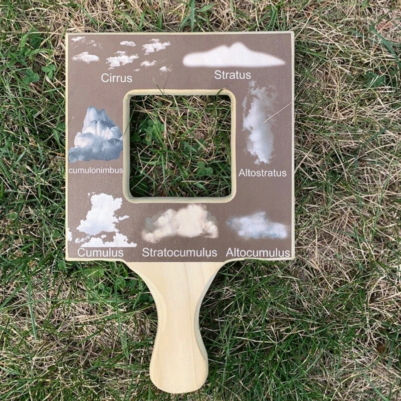 Identify Guide Finder Leaf Finder Cloud Viewer Cloud Identification Guide Nature Guide Frame Homeschooling Materials Montessori