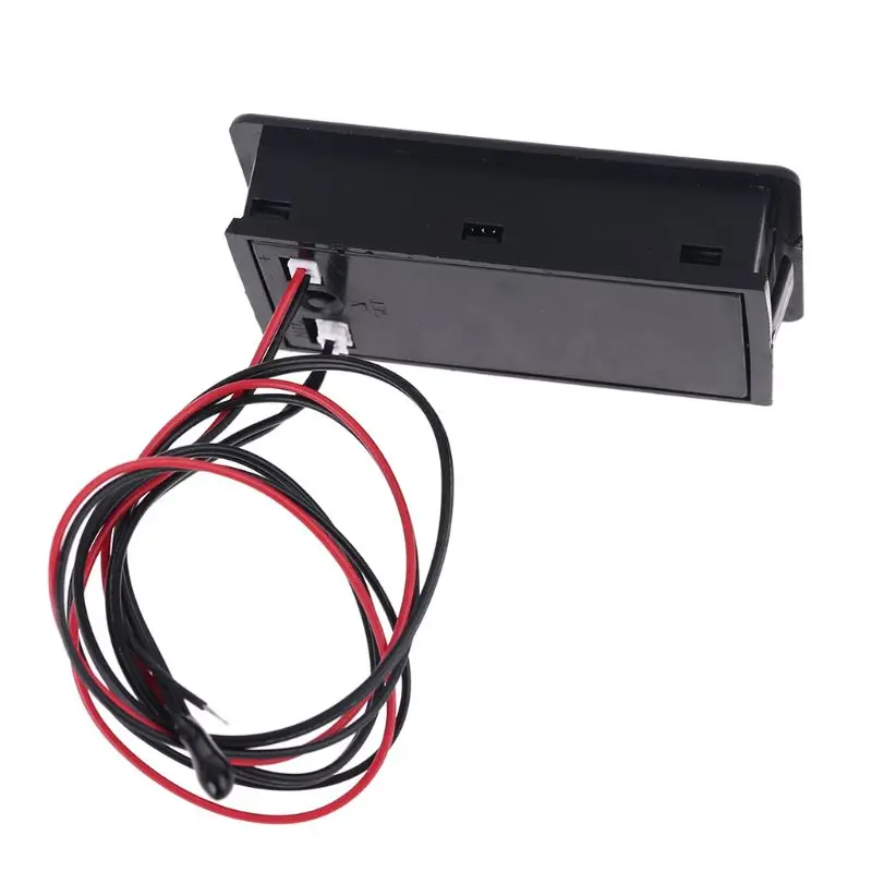 Imagem -05 - Indicador de Capacidade da Bateria de Chumbo dc 10v100v Li-ion Lifepo4 Teste de Temperatura Voltímetro Digital 12v 24v 36v 48v 96v