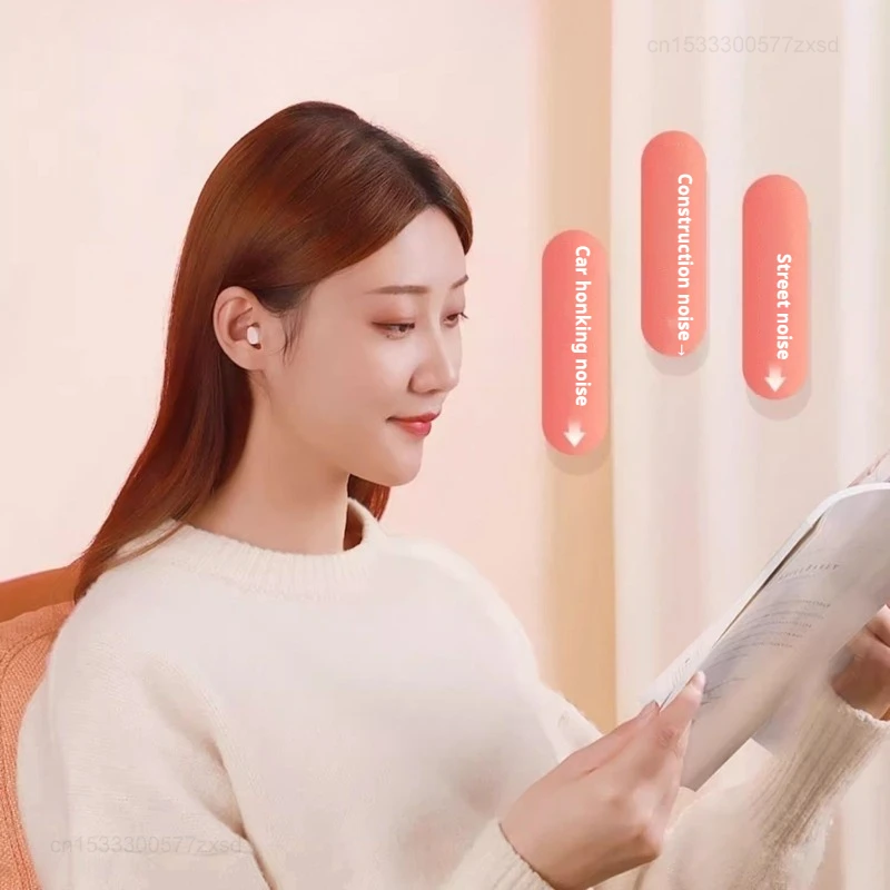 Xiaomi 4/10 قطعة الحد من الضوضاء الأذن المقابس رغوة النوم مكافحة الضوضاء سدادة الأذن الموسيقى إلغاء الأذن التوصيل العزل الأذن المقابس حماية