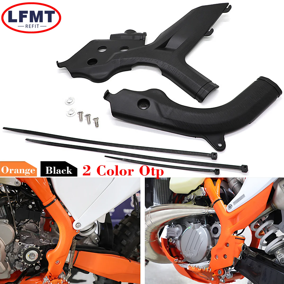 

For KTM 125 200 250 300 350 400 450 EXC EXCF SX SXF XC XCF XCW XCFW Motorcycle Frame Guards Covers Protectors 2020-2021 2023