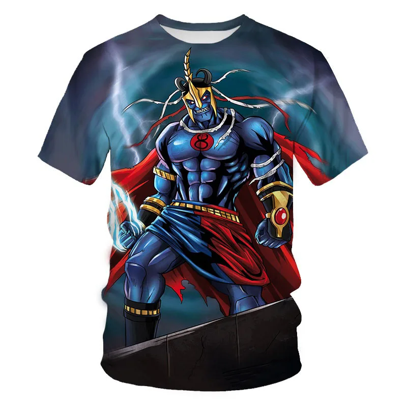 New Thundercats T Shirt Cartoon 3D Anime Print Fashion Trend Boys Girls T-shirt Streetwear Oversized Harajuku Kids Tops Clothing