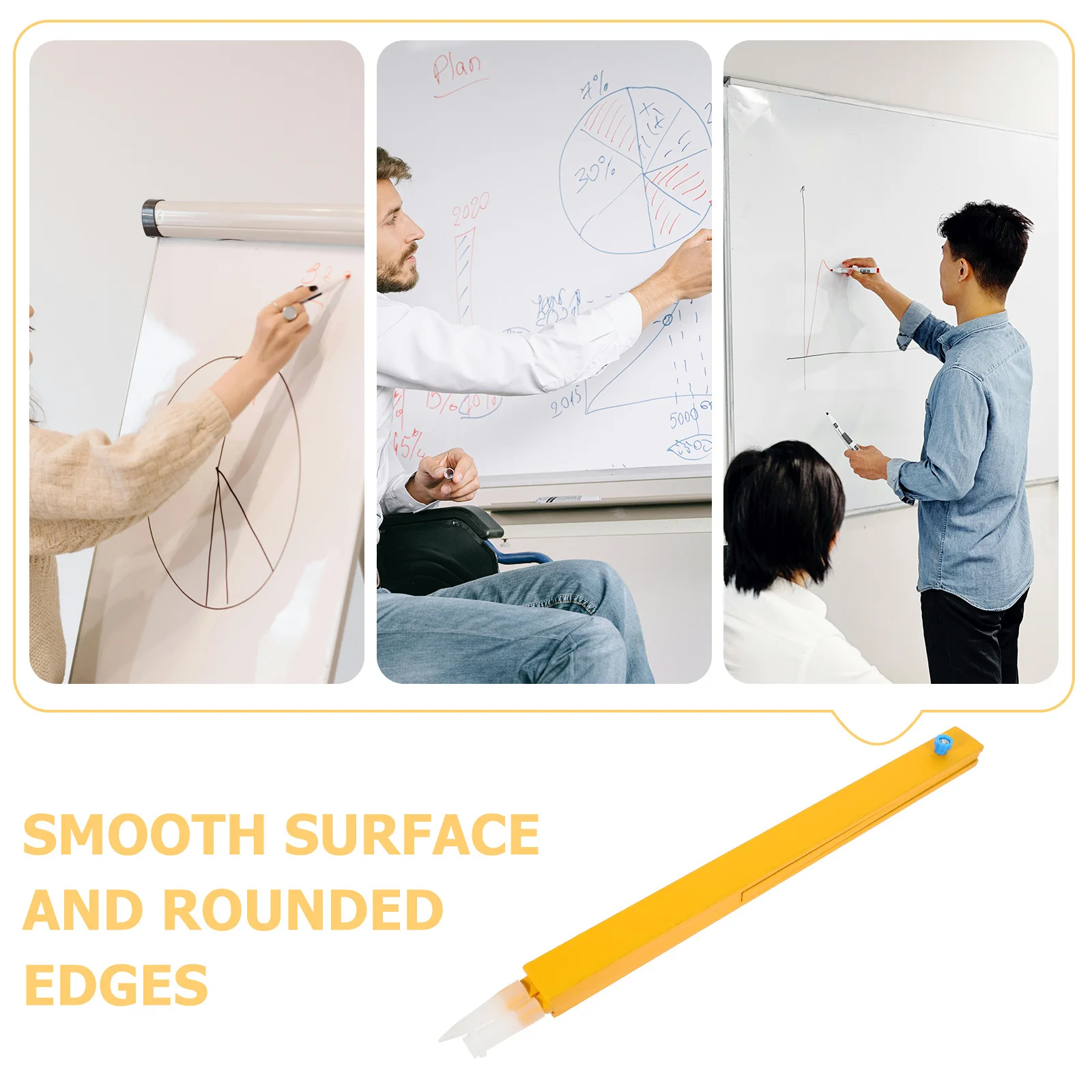 Brújula de matemáticas para la escuela, herramienta de enseñanza de plástico, pizarra, dibujo, resolución de geometría, uso de profesores, ayuda para instrucciones en el aula