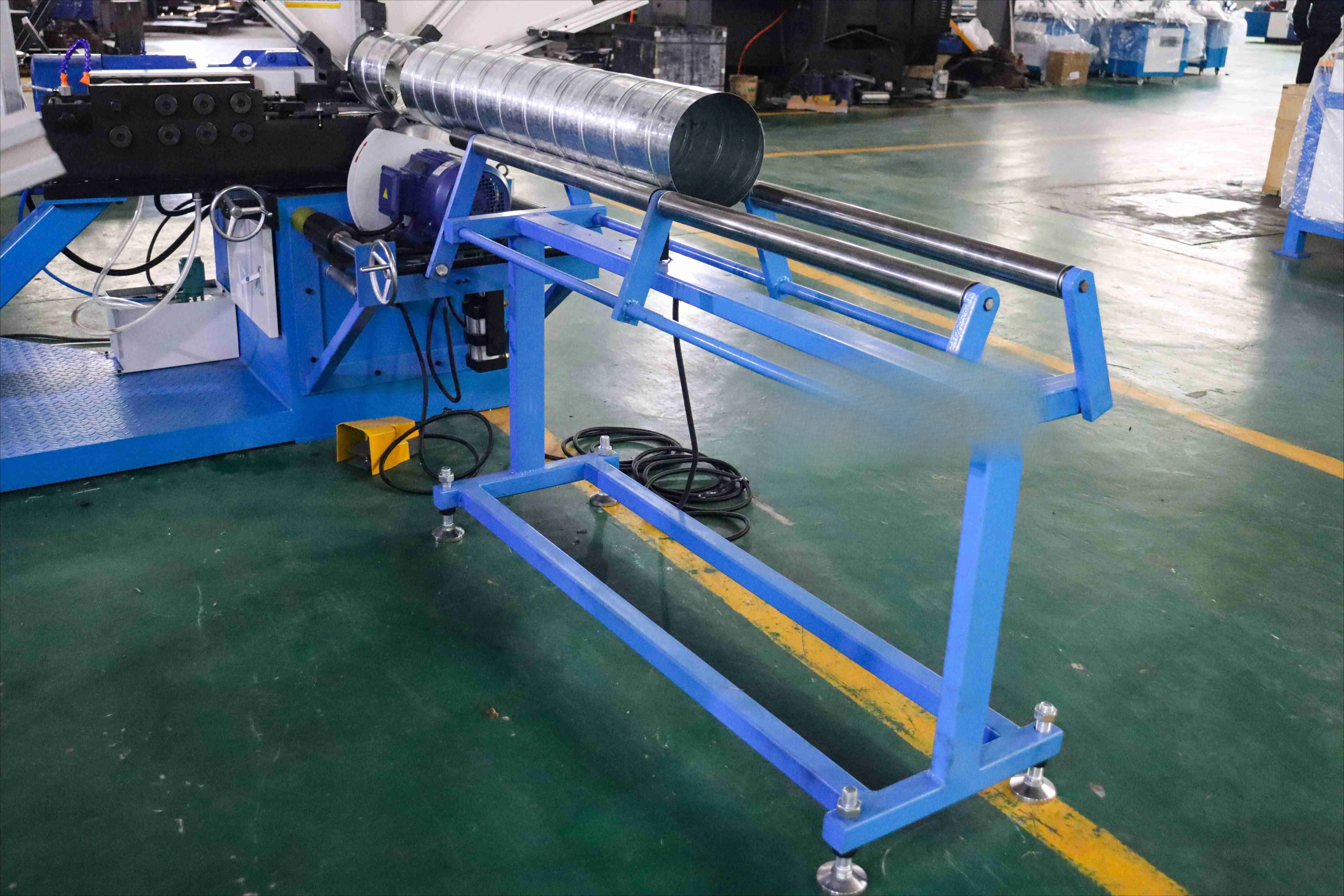 High Quality Fully Automatic Spiral Duct Machine for Ventilation Purpose