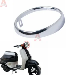 Motorcycle Accessories for Honda Giorno AF24 Motorcycle Chrome headlight ring headlamp cover