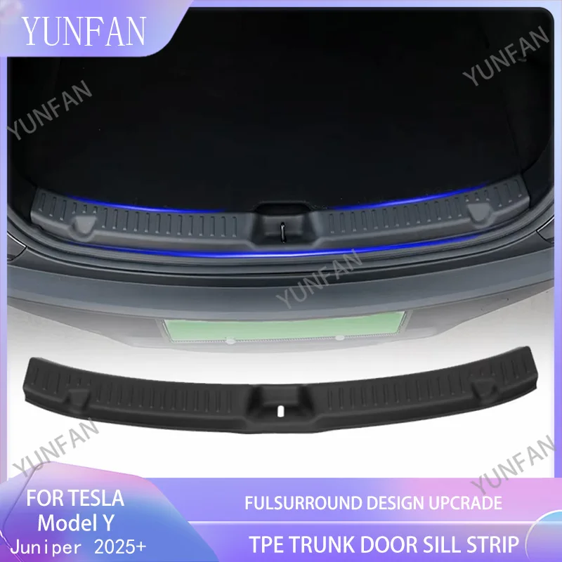 

For Tesla TPE Trunk Sill Plate Cover New Model Y Juniper Launch 2025+ Scratch Protection Accessory