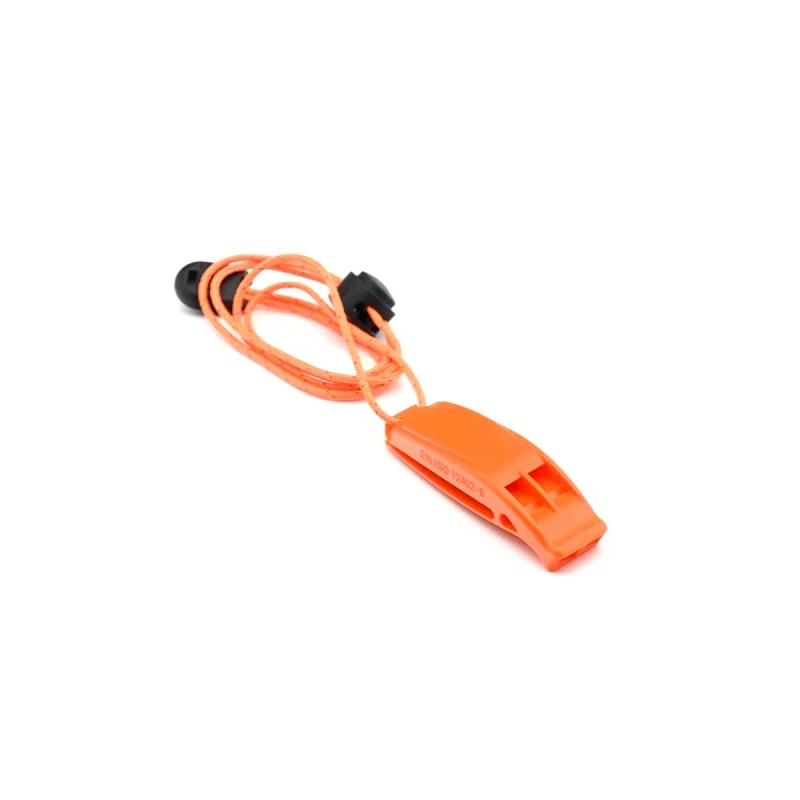 Dual Frequency Survival First Aid Basketball Football Court Sports Referee Whistle Anti Loss Clip Curved High Pitched Whistle