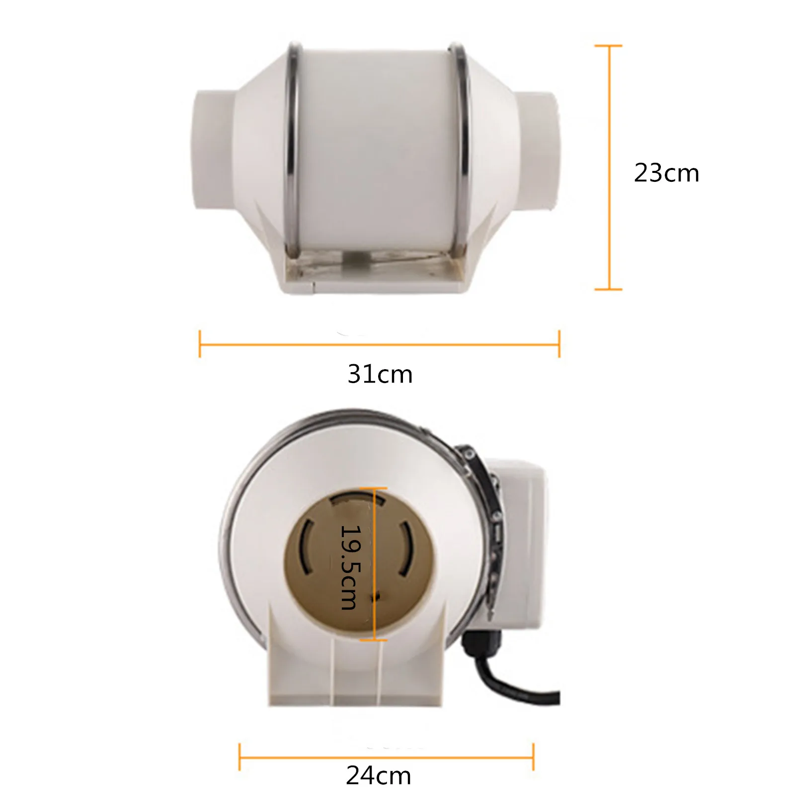 Ø100 150 mm 200 mm kanaalventilator, ventilatie-afzuigventilatoren, badkamerafzuigventilatorventilatie voor keukenkanaal, ventilatieopeningen, badkamer