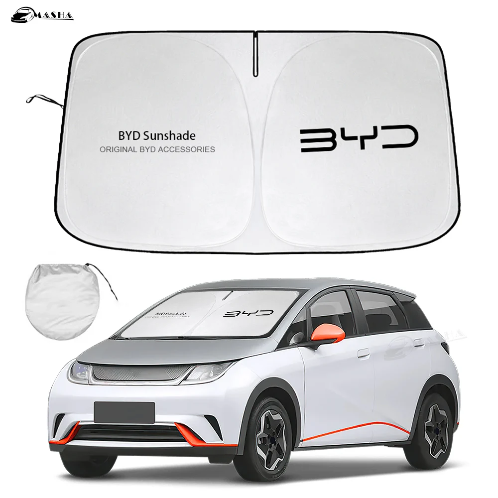 Car Windshield Sun Shade For BYD Dolphin 2022-2024 Reflector Sunshade Offers Protection for Car Interior Dolphin Accessories