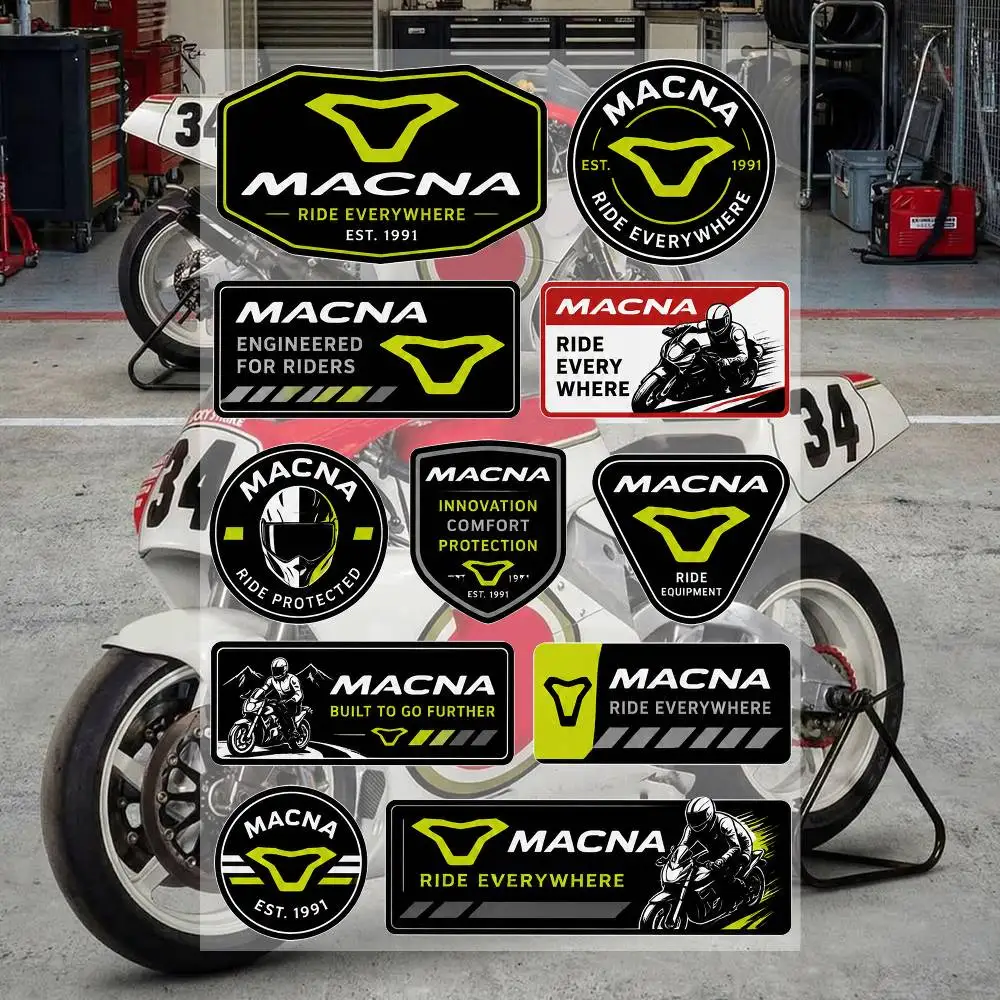 M-ACN-A Aesthetic Graffiti Stickers Waterproof PVC Decals for Car Motorcycle Skateboard Helmet Notebook