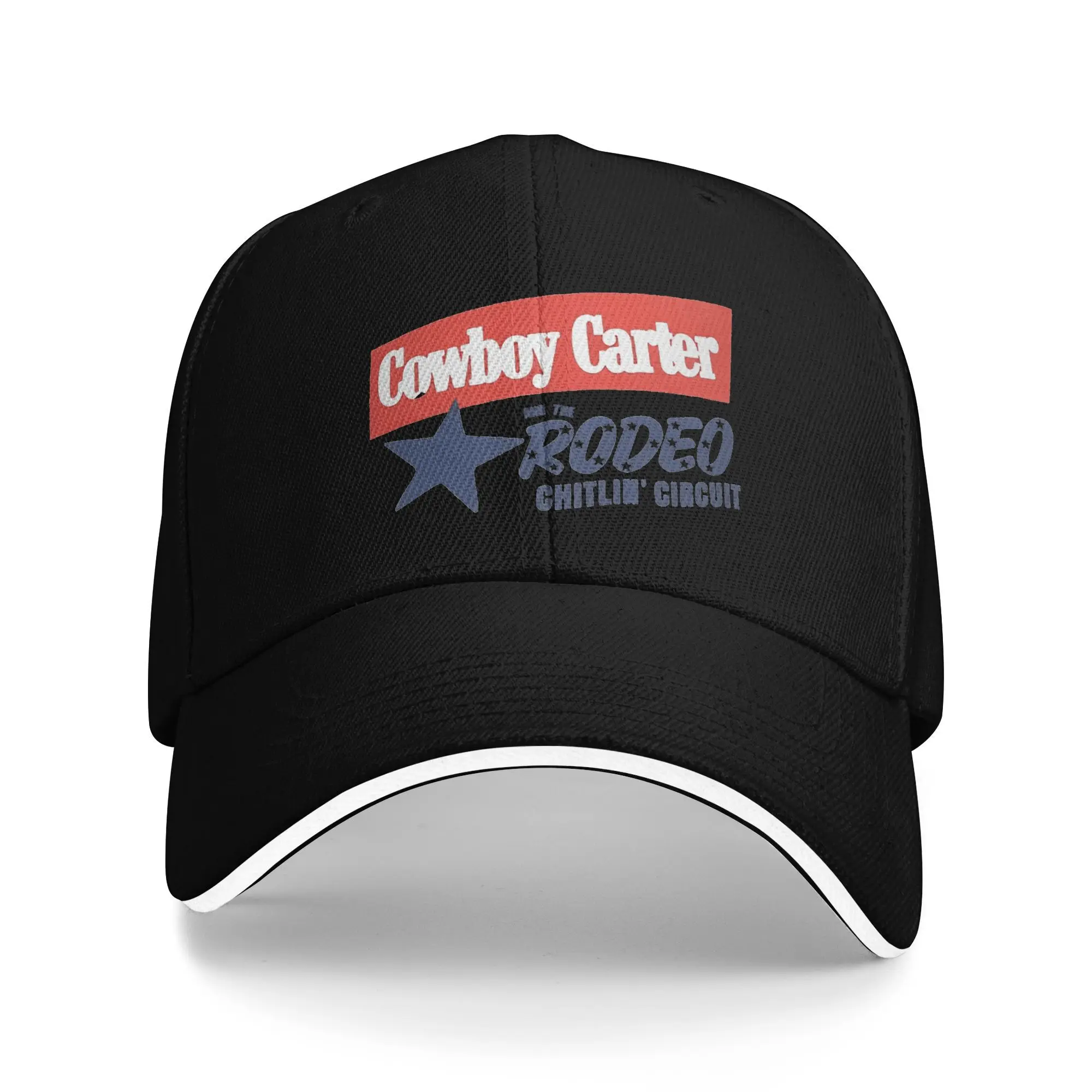 

Cowboy Carter Rodeo Baseball Cap Chitlin Circuit Couple Women Hip Hop Hats Spring Street Style Running Hippie High Quality Caps