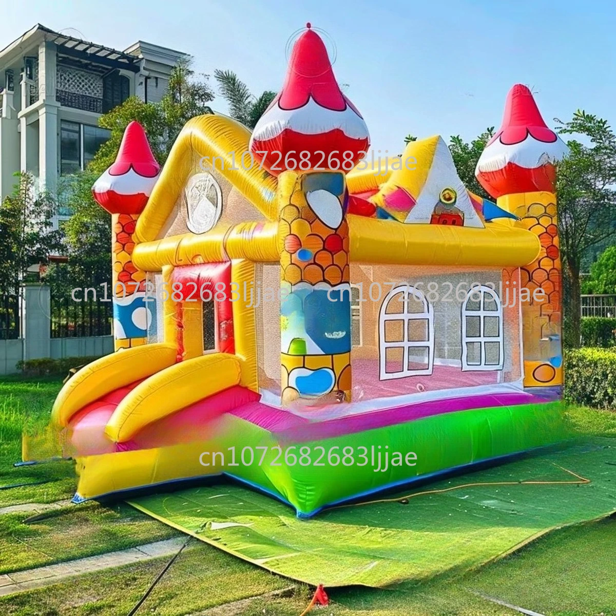 

Moonwalk Bounce House Надувной замок Коммерческие детские прыгающие надувные шезлонги для вечеринки