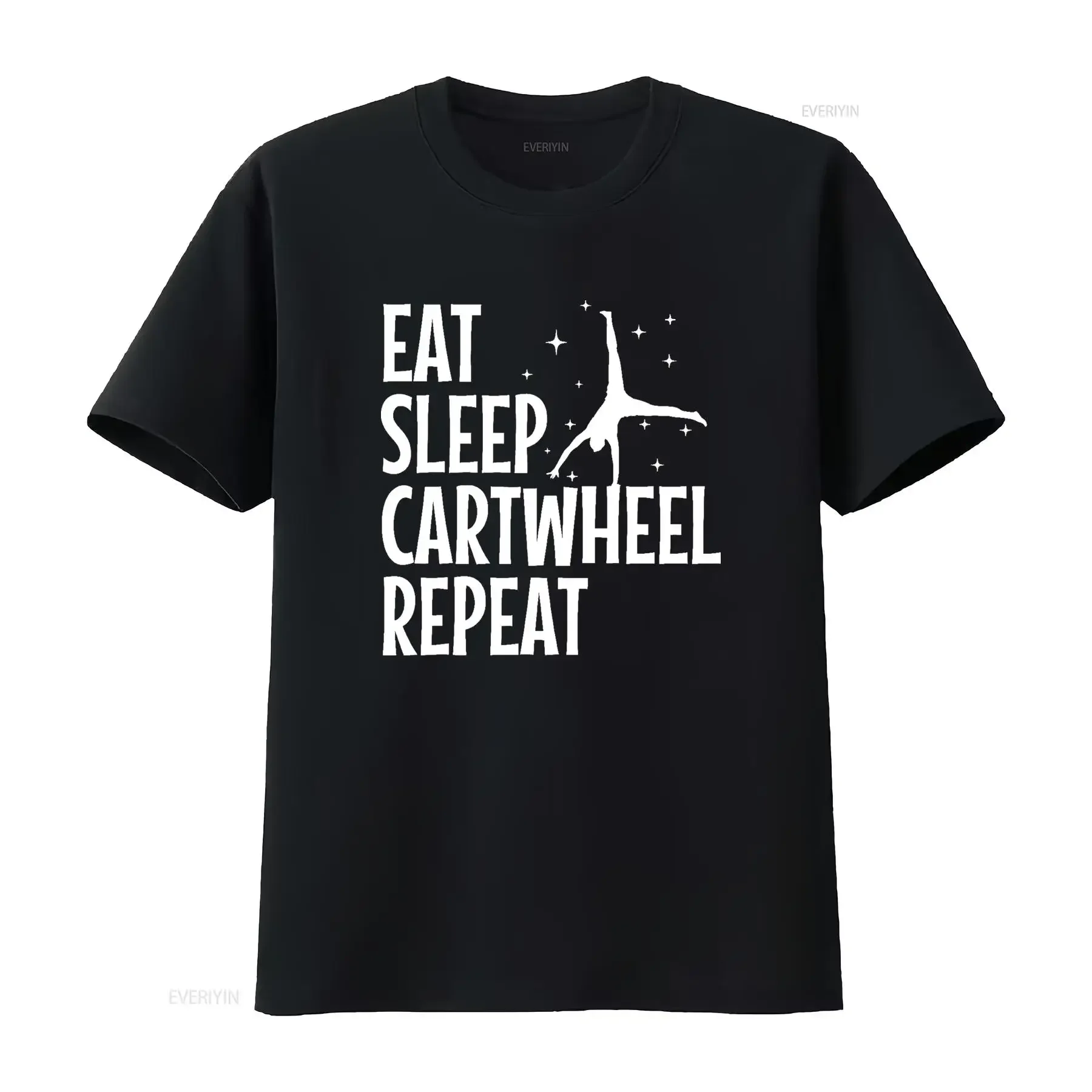 

Cool Gymnastics For Women Girls Tumbling Cheerleader Dance T Shirt vintage Washed Soft fashion Unisex Slightly Stretched homme