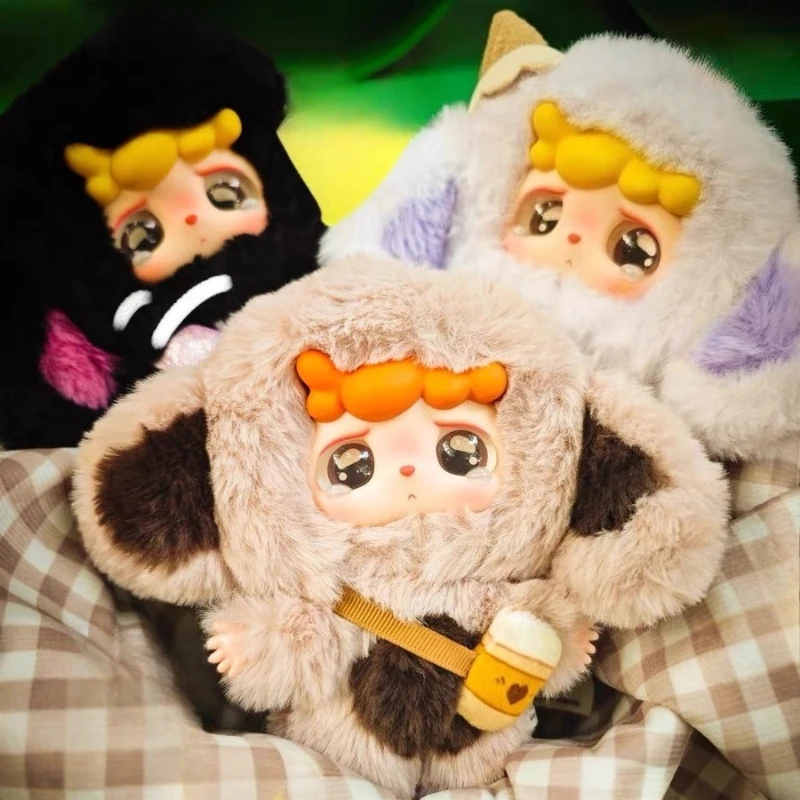 

Baby three new ip Mitutu/Hulala слепая коробка виниловый плюшевый кулон загадочная коробка aggrieved подарок на день рождения и праздник сюрприз