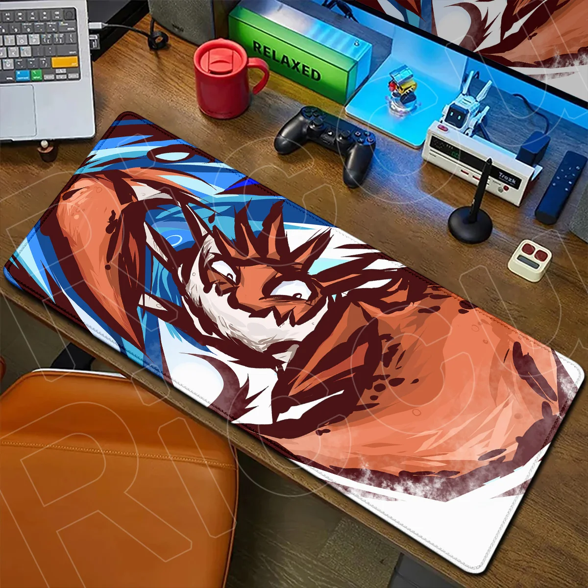 

Computer Carpet Accessories Office Mouse Pad Large Washable Non-slip Pokemon Kingler 900x400mm Game Laptop Desk Mat Keyboard Rug