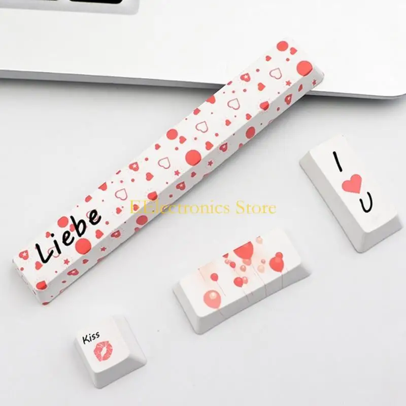 B03C 4 DIY Keycaps Set PBT Keyboard Keycap للوحة المفاتيح الميكانيكية للألعاب DIY الأنيقة PBT Keycaps Keycap