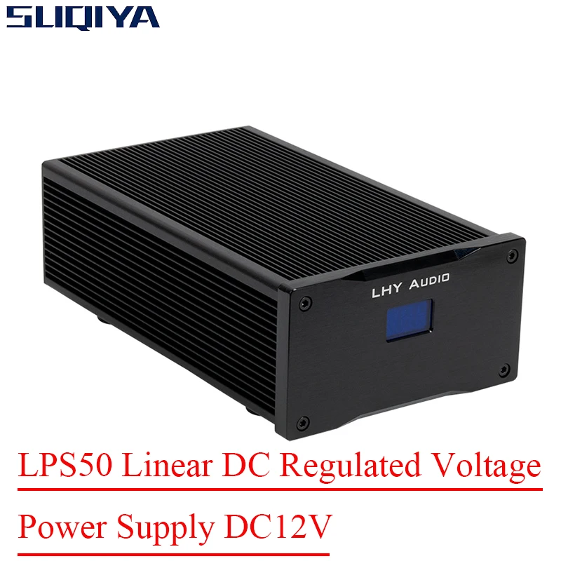 SUQIYA-LHY AUDIO 50W DC Linear Regulated Power Supply Audio 50VA Linear PSU DC12V For HDD NAS Router MAC PCHiFi