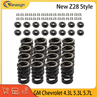 Engine Part Valve Spring Retainer & Lock New Z28 Style Set Fit 4.3 5.3 5.7 L V8 For Chevrolet 400 350 327 307 305 4.3L 5.3L 5.7L