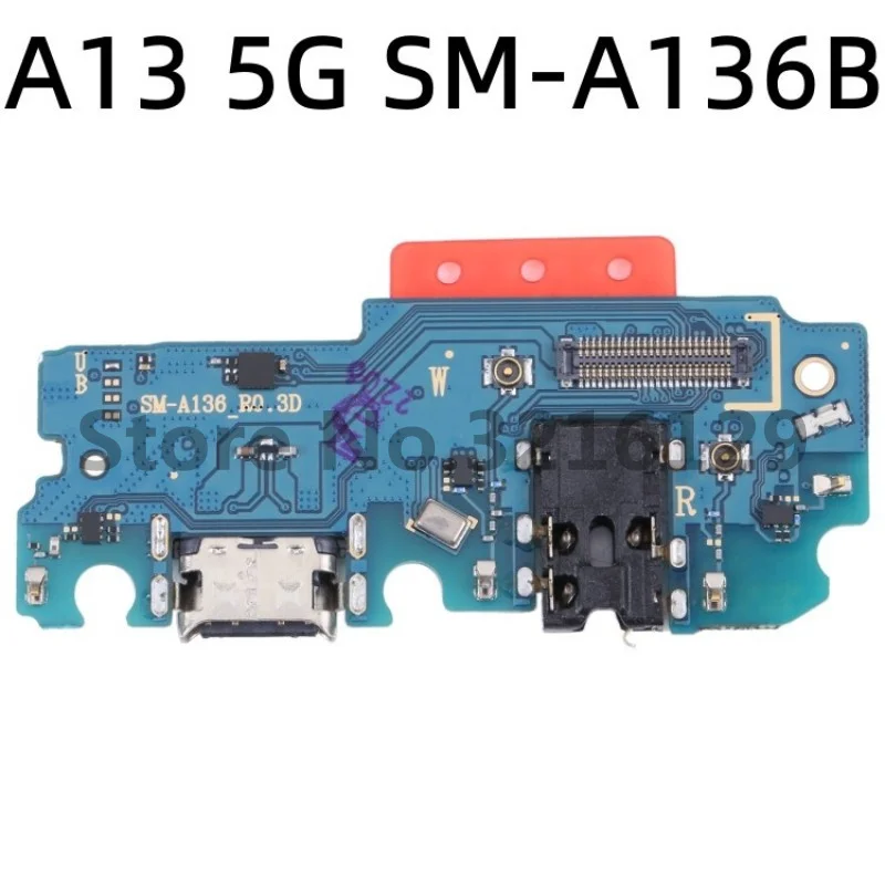 New For Samsung Galaxy A13 4G SM-A135F 5G SM-A136B SM-A137 A21 SM-A215 USB Charger Charging Board Dock Port Connector Flex Cable