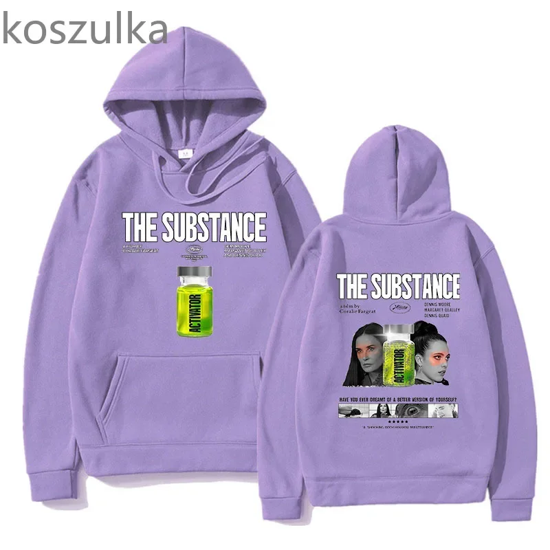 The Substance Graphic Hoodies Men Clothes Vintage Long Sleeve Pullovers Fashion Hip Hop Monstro Elisasue Sweatshirts Streetwear