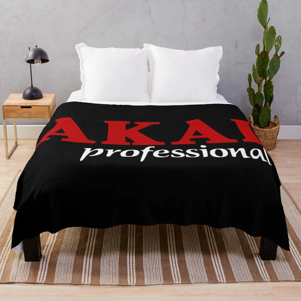 

Awesome AKAI Logo Throw Blanket Throw Rug