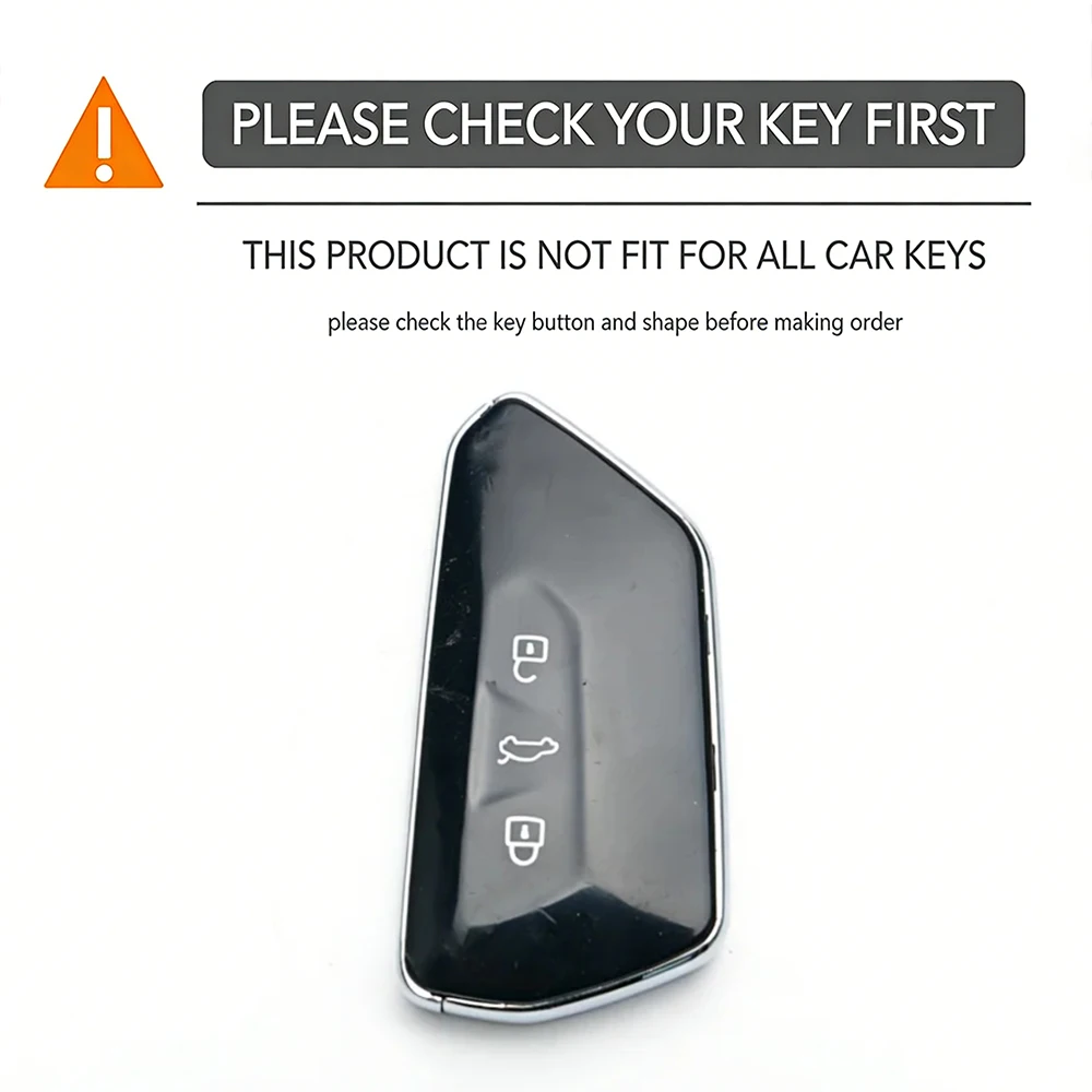 Silicone Key Case Funda Llave for VW Volkswagen Golf 8 for Seat Leon 2021 Cupra Formentor for Skoda A8 Octavia Mk8 Cover Key Fob
