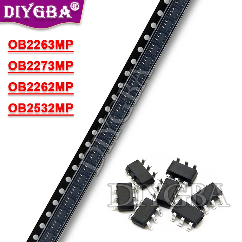 10PCS OB2263MP SOT23-6 OB2263 SOT OB2263AMP SMD PL3563 OB2273MP OB2273 OB2262MP OB2262 OB2532MP OB2532