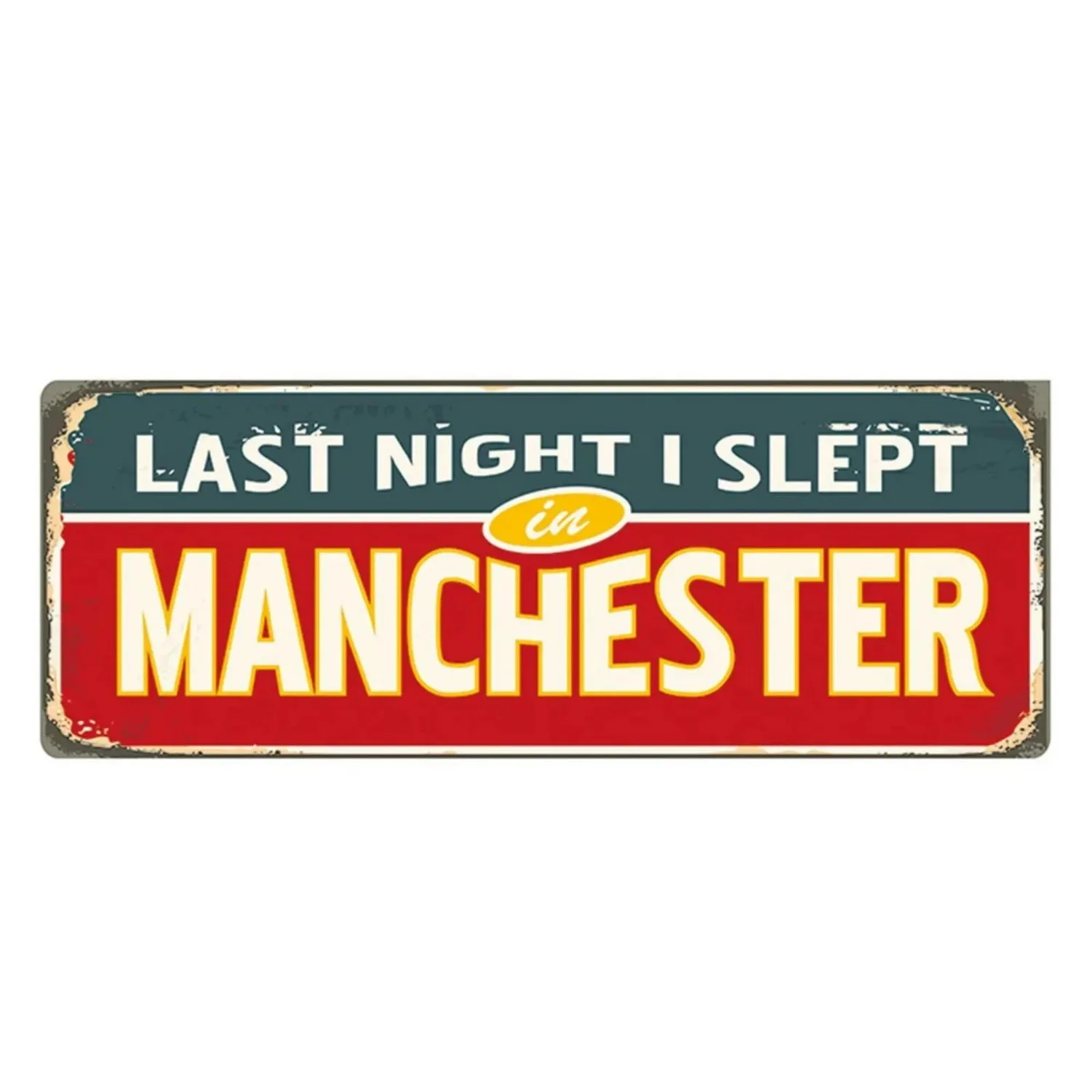 Outdoor Metal Tin Signs Instagram Style Liverpool Street Signs Amusement Park Scenic Retro Road Signs Country Retro Decorative