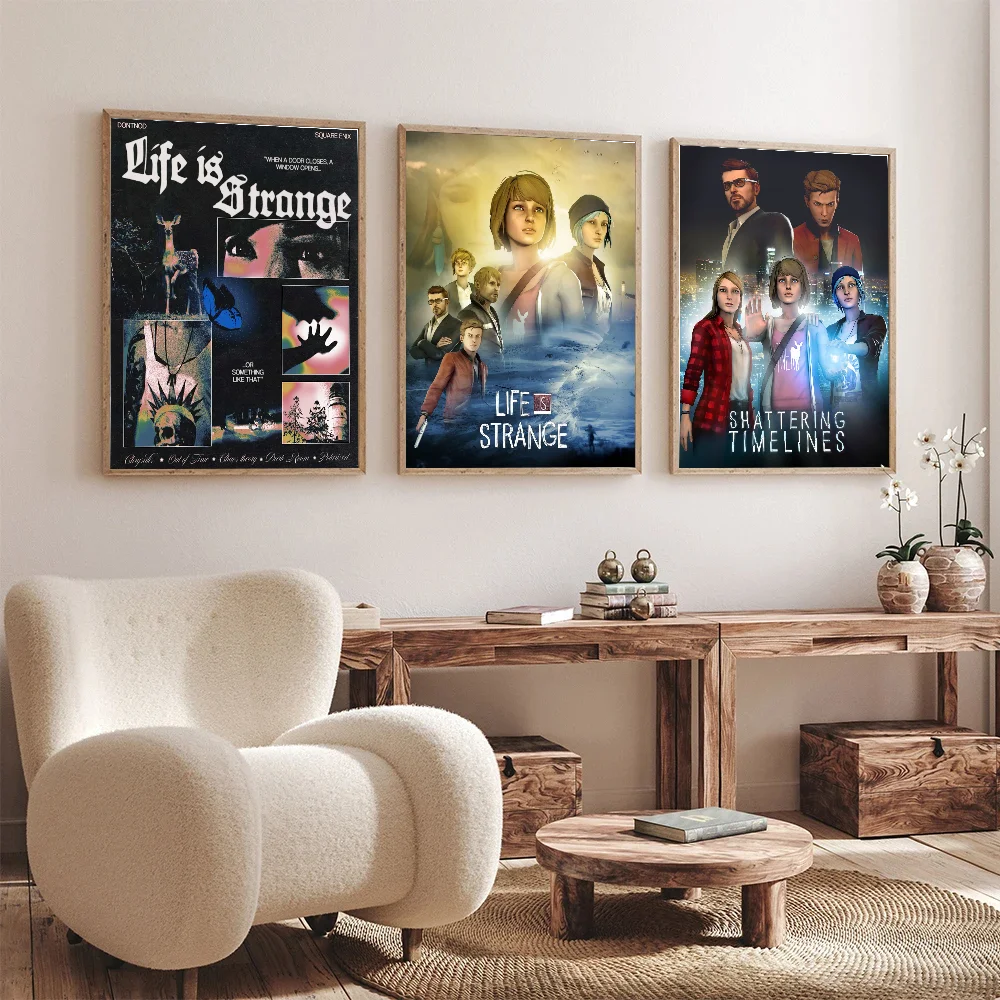 Life Is Strange The Storm Poster DIY Poster Kraft Paper Vintage Poster Wall Art Painting Study Stickers Big Szie Wall Painting