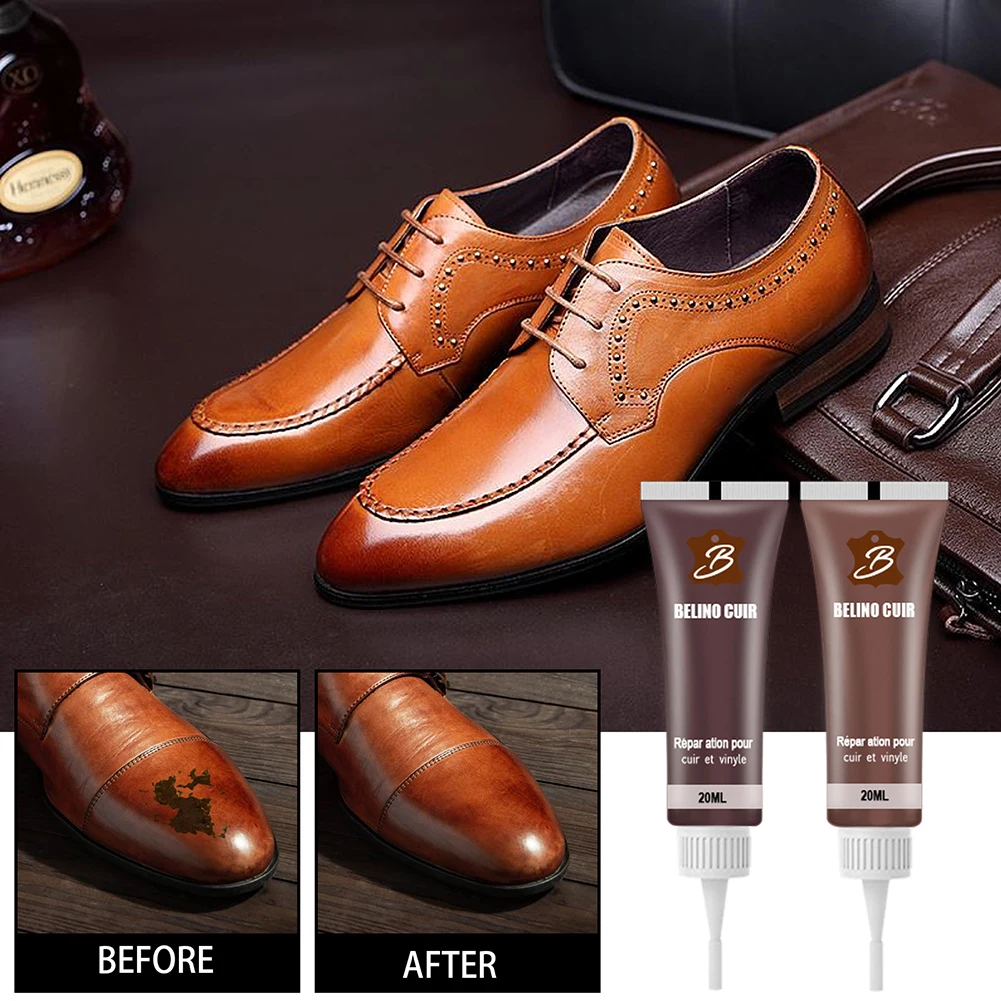 200-20ML Leather Repair Gel Car Seat Home Leather Complementary Repair Color Repair Refurbish Cream Paste Leather Cleaner