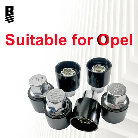 NO.181-NO.190 Opel 타이어 도난 방지 나사 도구에 적합 BOLT BOSS