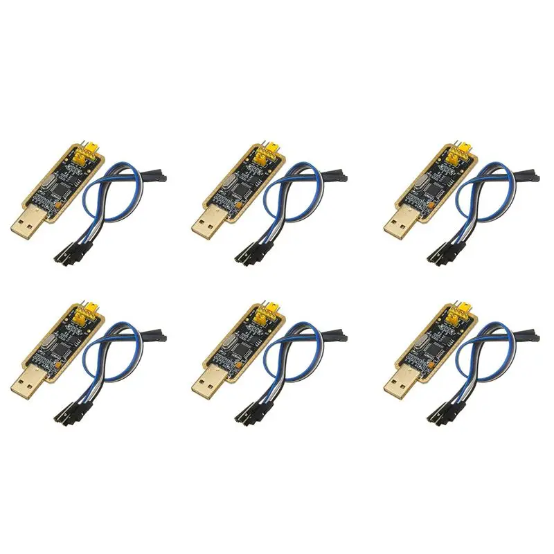 Delicate Texture-6X FT232 FT232BL FT232RL FTDI USB2.0 To TTL Download Cable Jumper Serial Adapter Module For Arduino Suport Win1