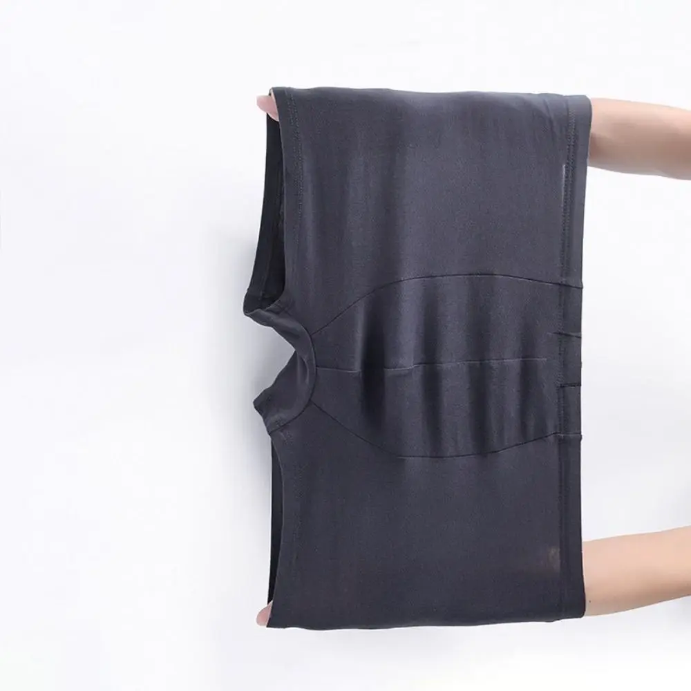 

5PCS Fashion Loose Cotton Boxer Briefs Mid Waist Panties Underwear for Men Lingerie Simple Shorts Underpants Daily