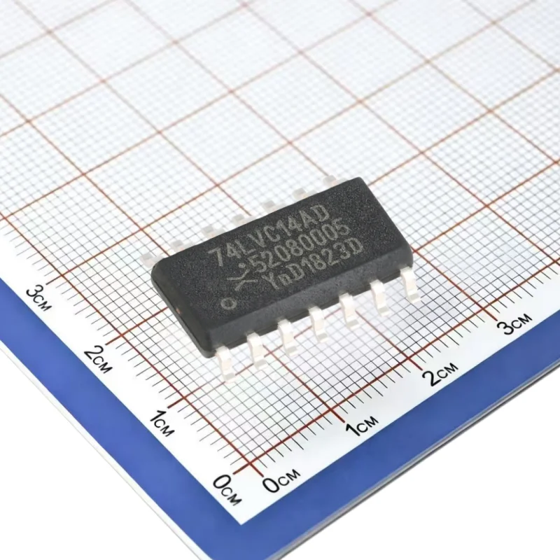 10pcs/Original genuine 74LVC14AD, 118 SOIC-14 six channel inverted Schmitt trigger logic chip