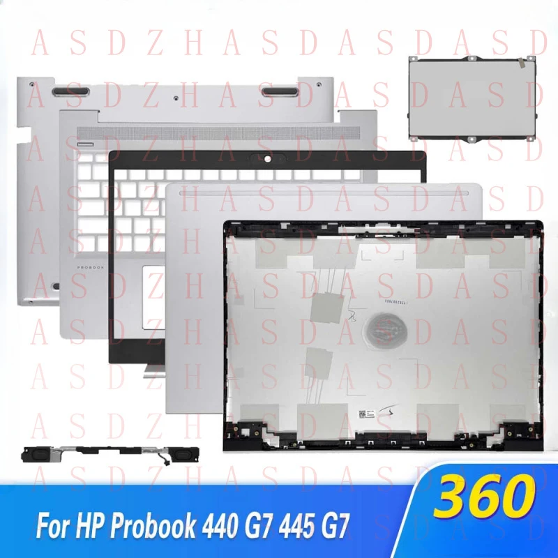 

Задняя крышка, поддон для рук и нижний корпус для ноутбуков HP 440 G7, 445 G7, 6614 G3