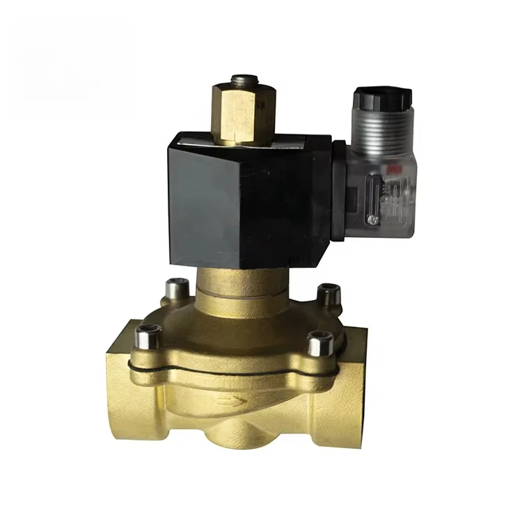

1/2 Inch Dc 12v 24v 110v 220v Solenoid Valve for Steam Liquid Water air Asco Water Brass Solenoid Valve