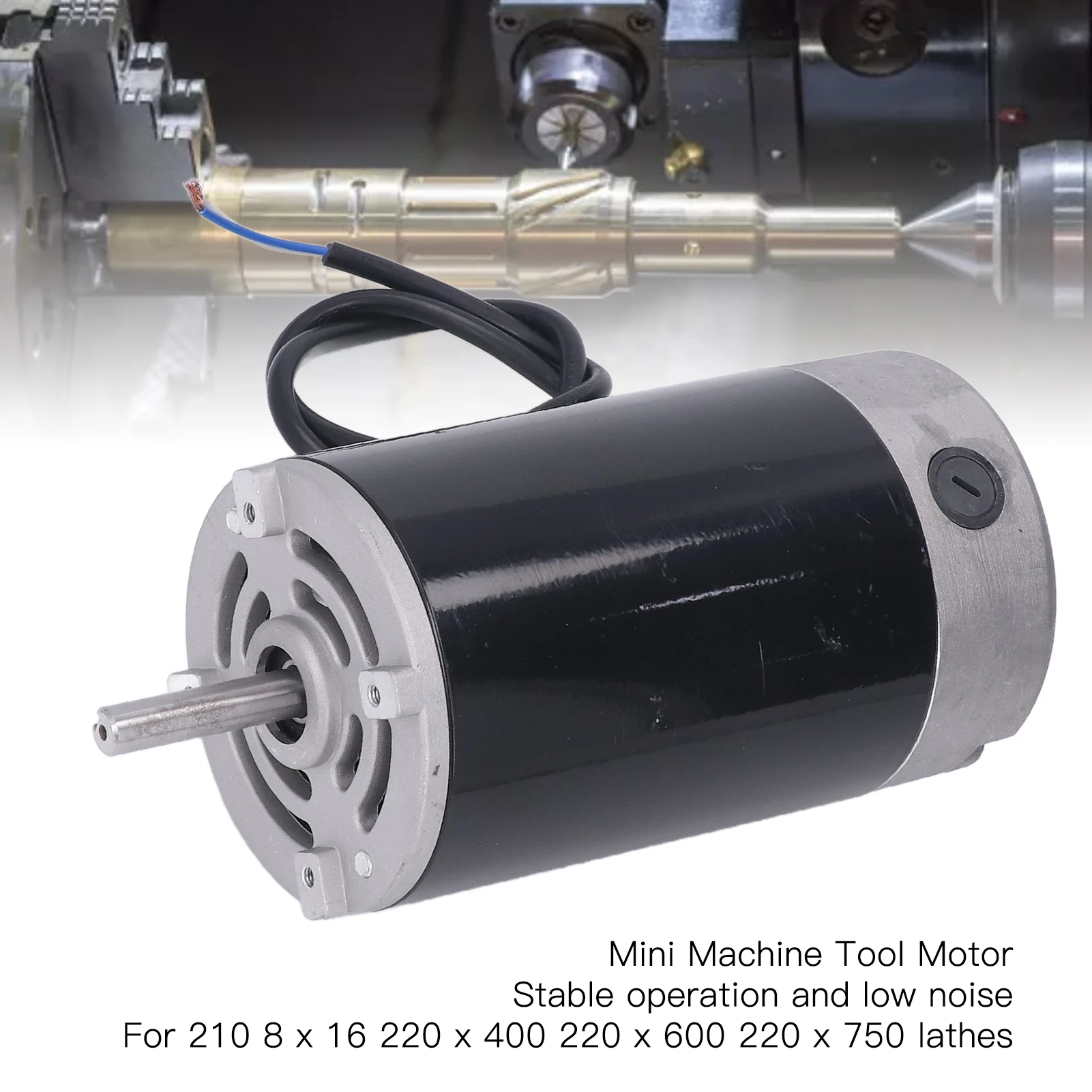 750W Mini Lathe Motor Replacement 6000RPM High Speed Metal Lathe Electric  Motor with 40mm Shaft 750W Motor Machine Tool Motor