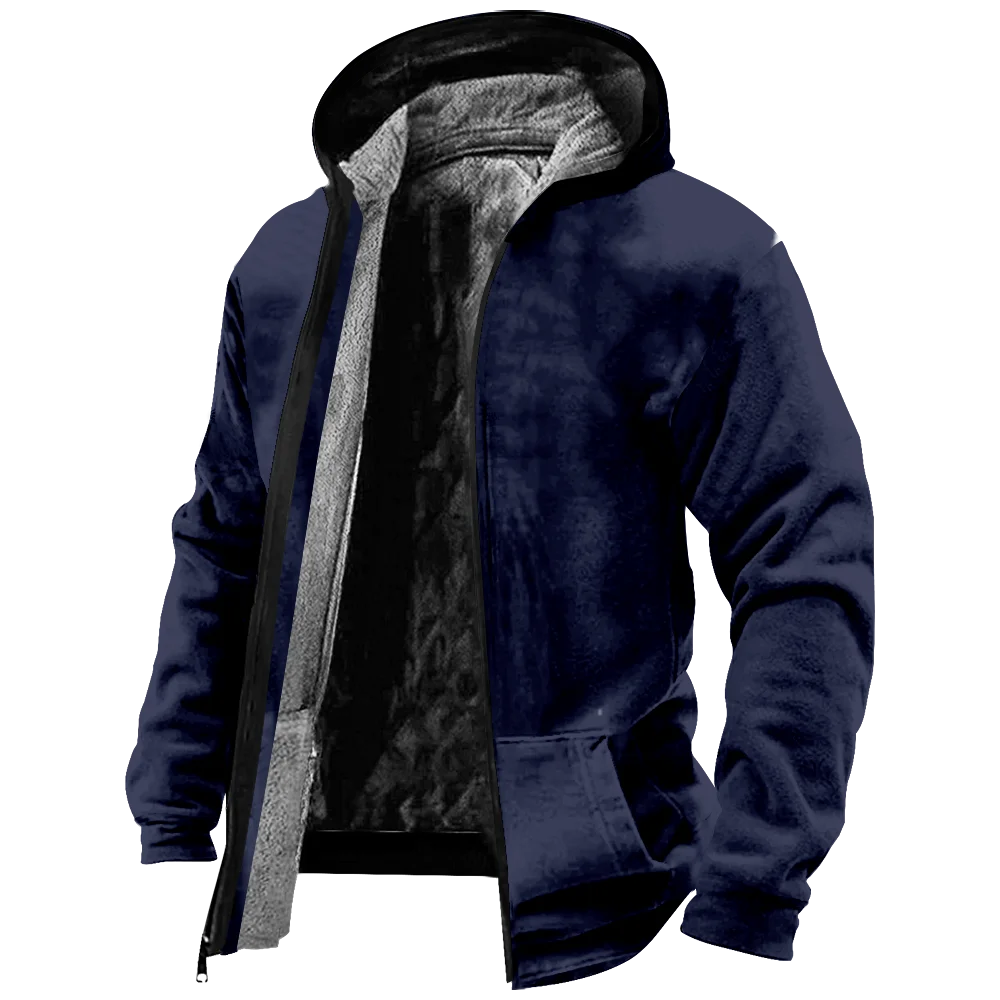 The Substance Movie Men's Full Zip Hoodie Winter Clothing Fashion Zipper Casual Navy Zip Hoodie Man/Woman Streetwear