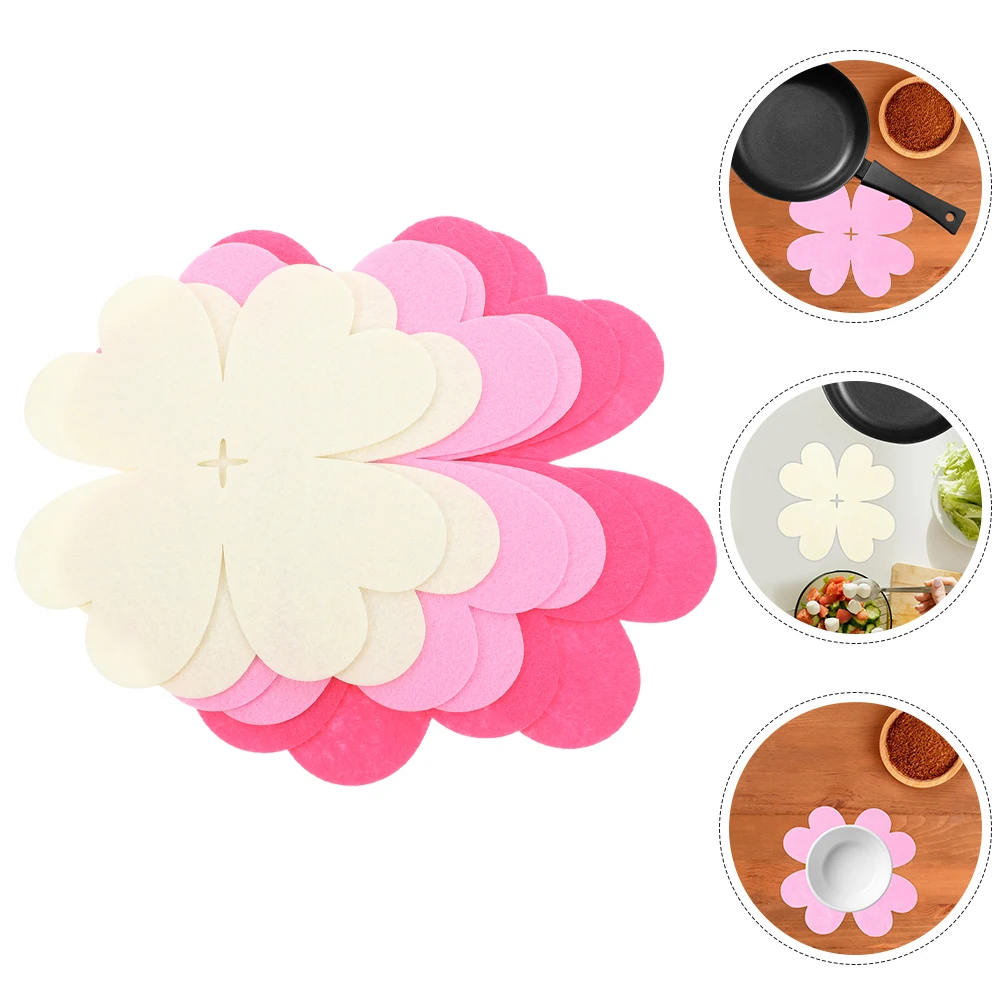 

12 Pcs Pot Holder Protector and Pan Separators Insulation Pads Cloth Cookware Anti-slip