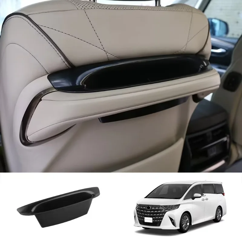 Auto Sitz Zurück Lagerung Box Hinten Sitz Haltegriff Ablage Telefon Halter Organizer Für Toyota Alphard Vellfire 40 Serie 2023 +
